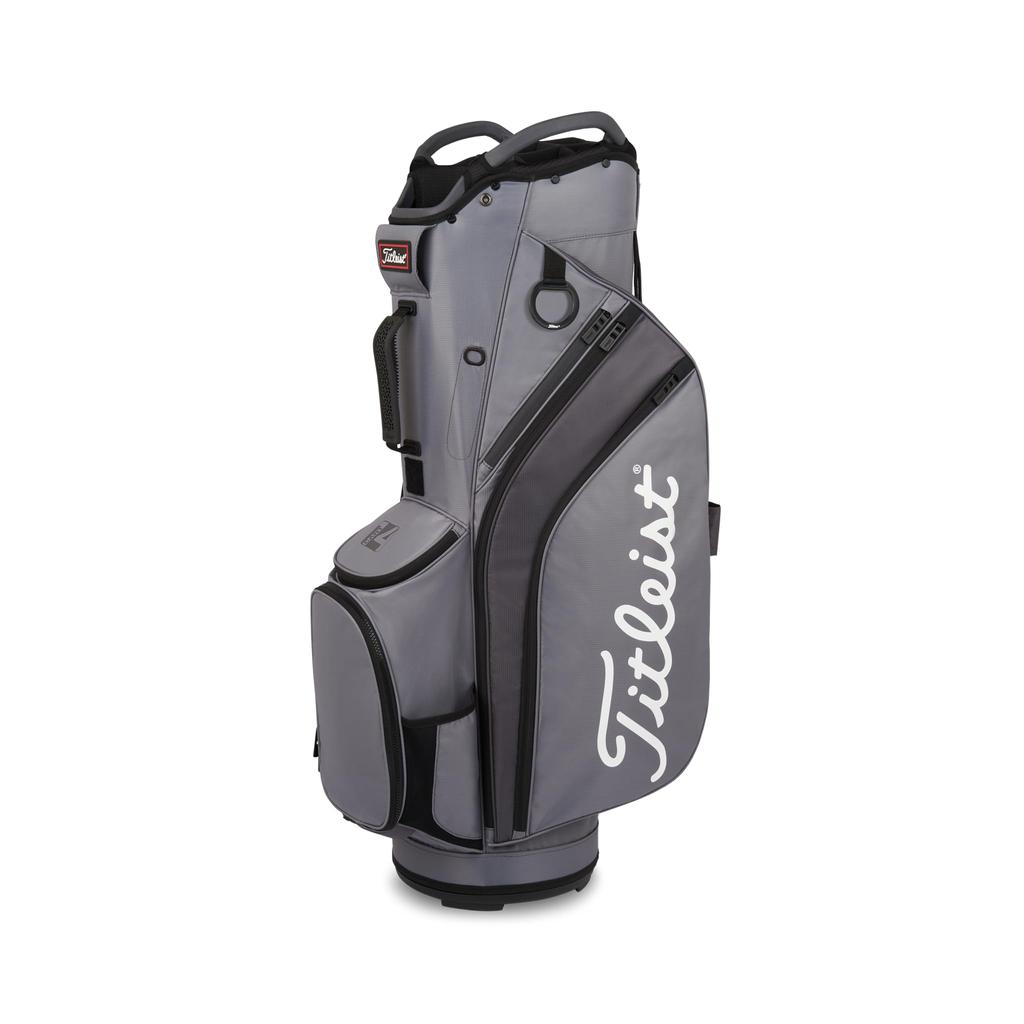 Titleist Cart 14 Lightweight Golf Bag - Charcoal/Graphite/Black