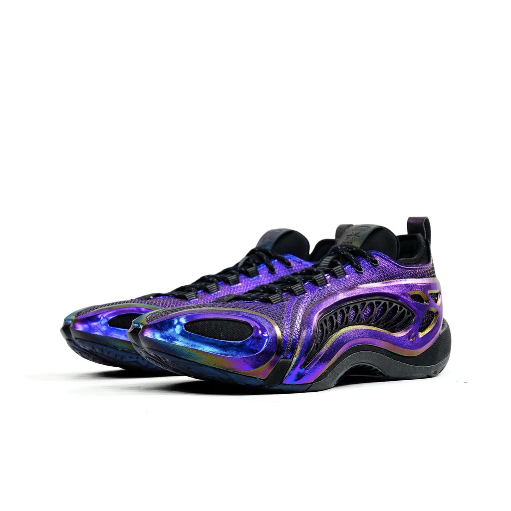 Li Ning Anti-5 Super Ultimate Lifeform Ultra Light Technology Flexible Stable Support Low Top Basketball Shoes Men Sneaker Black ABFW009-7