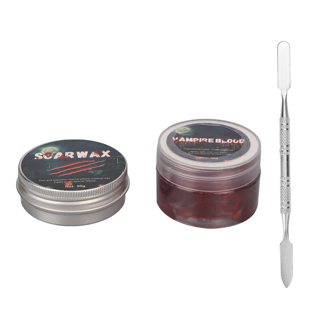Halloween SFX Makeup Kit Form Scar Wound Safe Skin Friendly Multi Purpose Special Effects Makeup Kit for Halloween Party