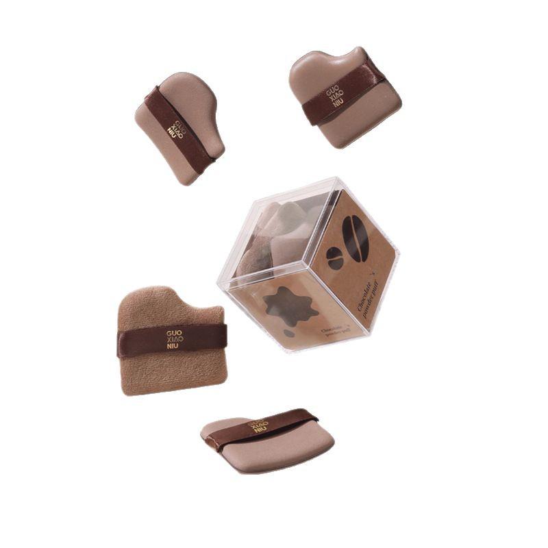 Guo Xiaoniu Mini Thumb Flocking Loose Powder Puff for Makeup and Concealer