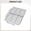 Rack Tray Iron Heavy Duty Roasting Grid for Cake Bread Cooking Cookies