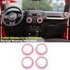 4X Interior Air Conditioner Cover Trim Frame For Jeep Wrangler JK 2011-2017 Pink