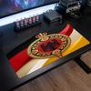 Belgium Football Crest Mouse Pad, Extended Non Slip Rubber Desk Mat for Gaming Office Laptop Fan Gift