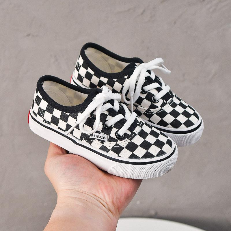 Children Shoes Simple Versatile Soft Soled Board Shoes Fashion Casual Shoes Designer Comfort Kids Sneakers