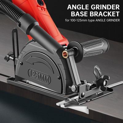 Hand Angle Grinder 100-125MM Converter, Cutting Machine Refit Electric Chain Saw Circular Saw Bracket Base Woodworking Tool