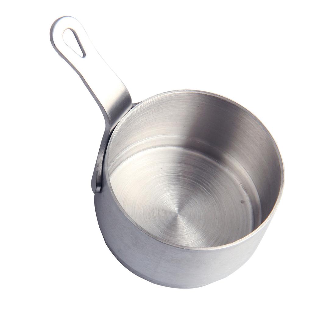 Stainless Steel Sauce Cup Mini Dipping Sauce Bowl Condiment Container with Handle for Restaurant S