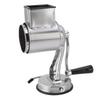 Manual Cheese Grater Shredder Stainless Steel Kitchen Hand Crank Grinder with 5 Interchangeable Blades and Handle for