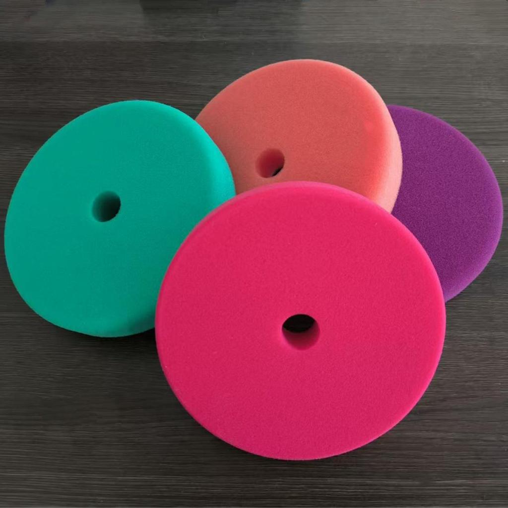 6-Inch Self-Adhesive Car Polishing & Restoration Sponge Wheel Pad