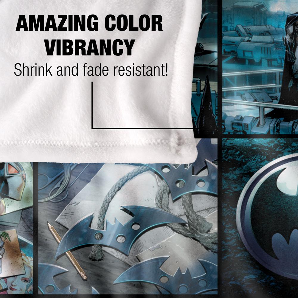 Batman Batcave Montage Blanket