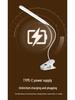 Eye-Friendly LED Clip-On Desk Lamp with Clock – Perfect for Study, Dorm, and Bedside Reading