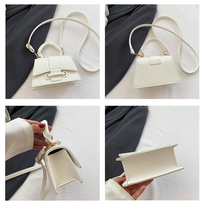 Γυναικείες τσάντες υψηλών προδιαγραφών 2024 Νέες τσάντες χειρός με πολύπλευρη υφή Μίνι χιαστί τσάντα