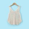 Montagut Girls' Ruffle Crochet Sleeveless A-Line Dress