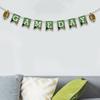 Banner Flag Vibrant Colors Rugby Theme Design Create Atmosphere Easy Hanging Party Decoration Banner