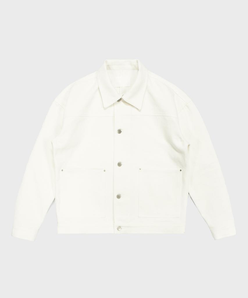Density Church Denim Jacket_Optic White