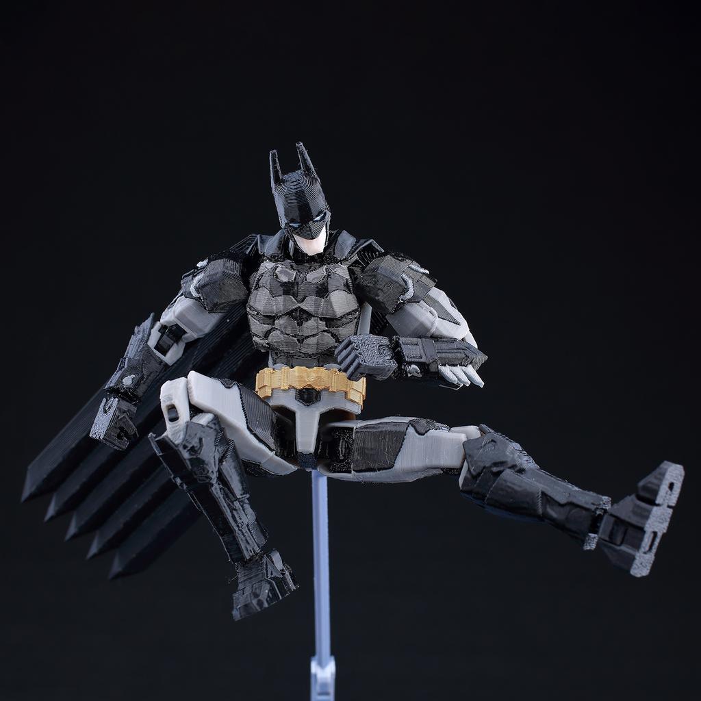Arkham Knight Comics Action Figure Dark Knight Suit Dummy13 Lucky13 Series Pre-Assembled Collectible Toy For Boys
