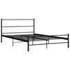 Black Metal Bed Frame 160*200 Cm