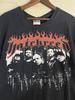 Hatebreed Band Metal Anni '90 Base Nero Manica Corta T-shirt Unisex Ristampa