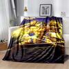 3D Retro Saint Seiya Anime Cartoon Flanelldecke Weich Gemütlich Sofa Bett Reise Decke Kinder Geburtstagsgeschenk
