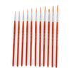 11pcs Draw Paint Brushes Kit Set Artist Paintbrush Nylon Hair Pointed Round Pen Detail Paint Brush for Artist Acrylic