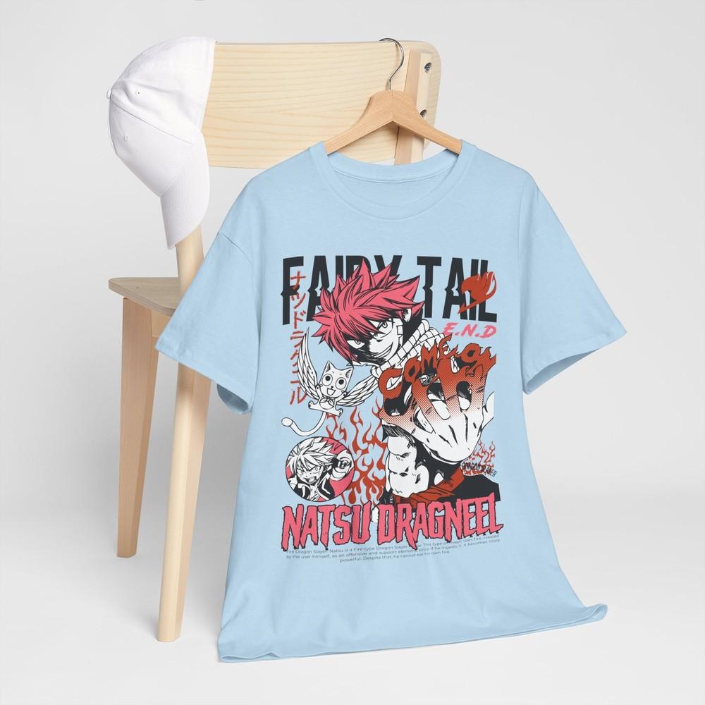 Fairy Tail Tshirt Gray Fullbuster Natsu Dragneel Girl Anime Gift Shirt All Size M