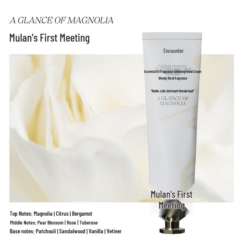 Hand Cream with Essential Oil: Portable, Moisturizing, Long-lasting Fragrance for Men/Women - Perfect Autumn/Winter Souvenir