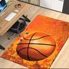 Basketball Printed Carpet, for Office Chair Living Room Bedroom Kitchen Room Decor Gifts.