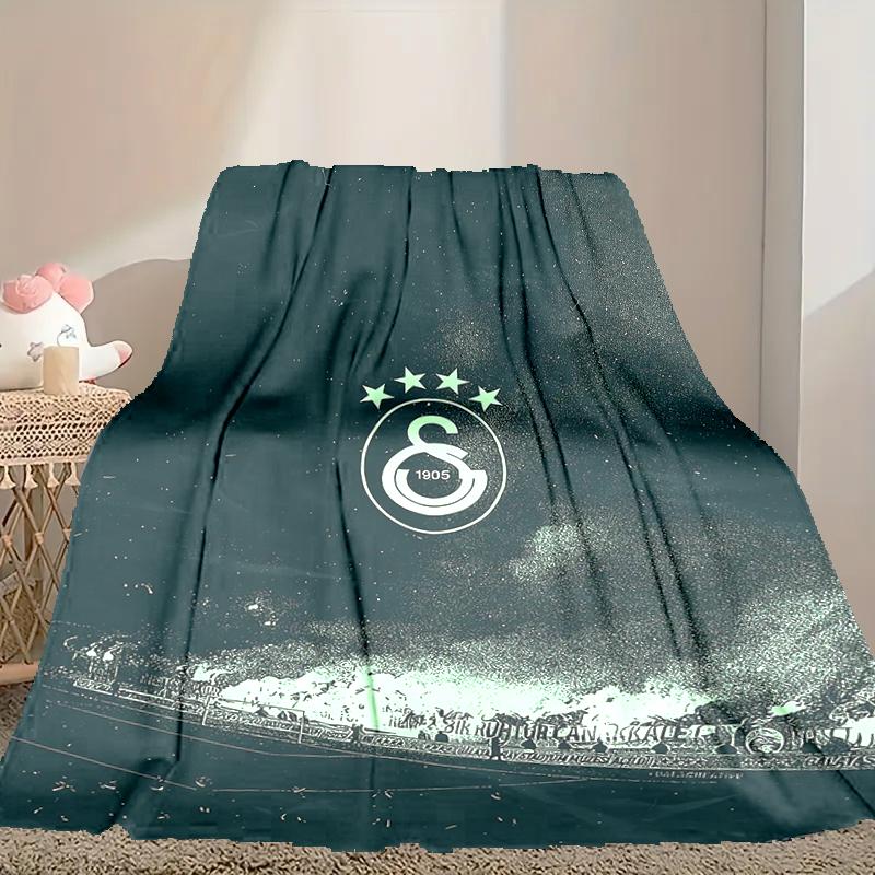 [Galatasaray SK Blanket] Soft Throw Blanket for Bed Sofa, Holiday Gift Blanket for Women Men Family Friend