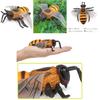 Large Wild Bee Replica With Pvc Construction For Educational Decor And Kids Gift