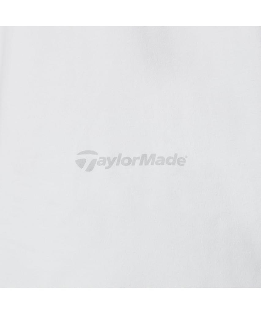 TaylorMade Circle Logo S/S Mock Black, White, Size L, Men's, 2025SS UN650