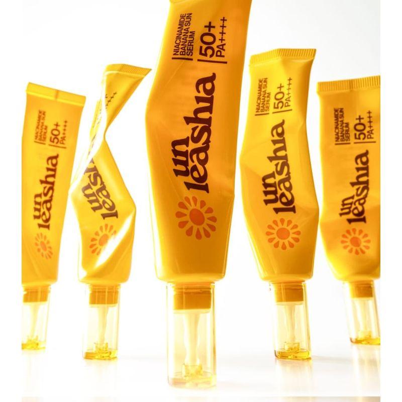 UNLEASHIA Niacinamid Banane Sonnenserum