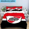 River Plate Emblem 3PCS Bedding Set 2D Printing (Includes 1 Duvet Cover + 2 Pillowcases Coreless), Bedroom decor,Fan gift
