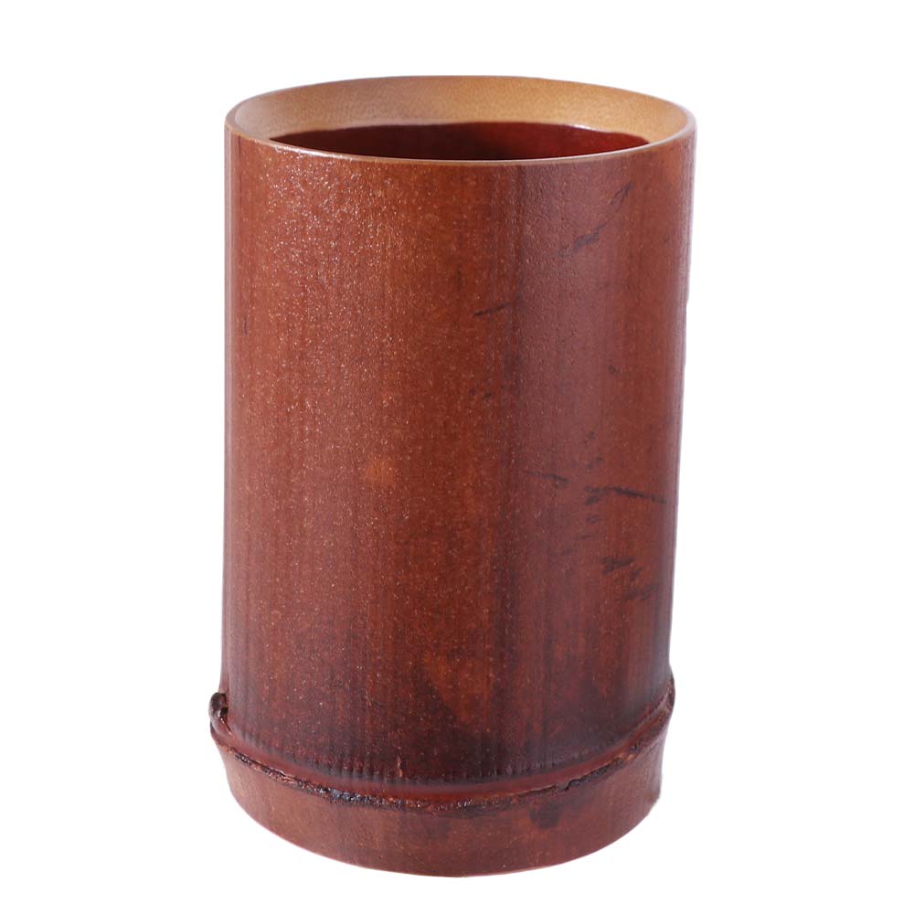 Creative Classical Bamboo Pen Holder Chinese Style Convenient Stationery Storage Tube Elegant Natural Bamboo Stick Tube Office