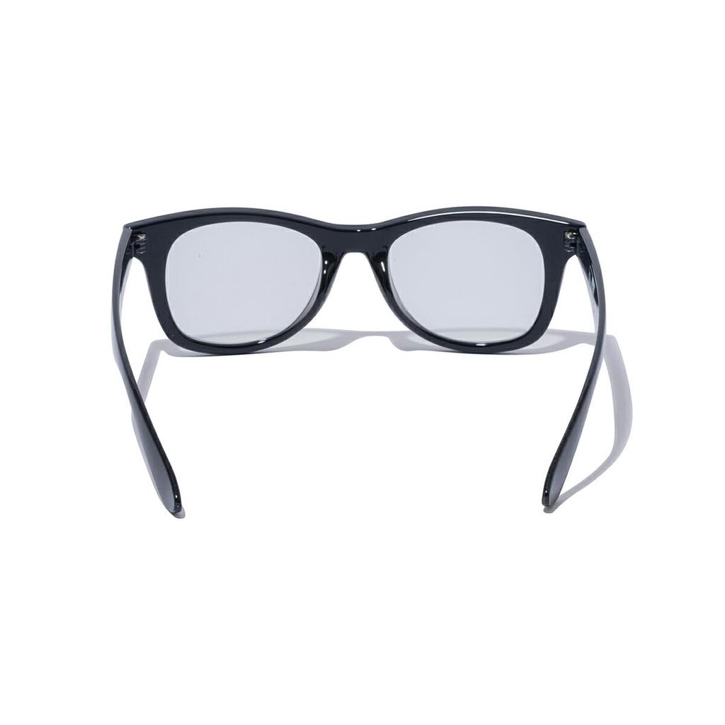 Sunglasses UV Square FREE SUNGLASSES WLTN PHOTOCHROMIC BLK [New Era] Black/Gray