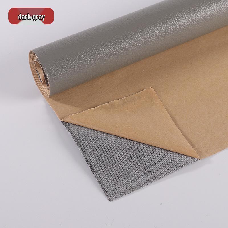Self-Adhesive Lychee Pattern Leather Repair Patch for Sofa and Car Interior