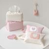 Reusable Stroller Drawstring Tissue Bag Large Capacity Car Paper Boxes  Baby Stroller
