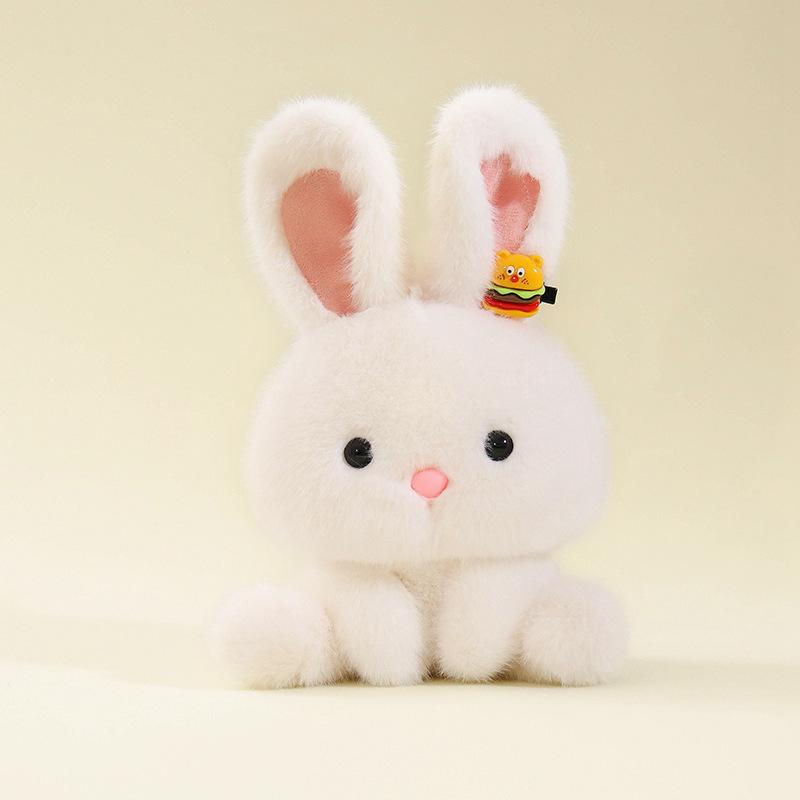 

Baby Elephant & Rabbit Plush Desk Companions - Children s Stuffed Animal Ornaments 14cm (0.05kg)