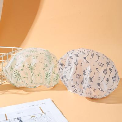 Waterproof Shower Cap PE Material Elastic Lightweight Breathable Shower Cap Environmentally Friendly Odor-free Shower Cap