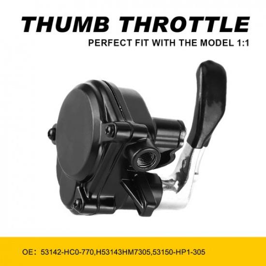 Fit Honda TRX400ex Thumb Throttle TRX450r trx 450r 300ex 400ex BLACK 250r NEW US