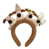 Cartoon Puppy/Biscuit Hair Hoop Christmas Teens Cosplay Headband Multiple Color