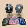 Autumn and Winter American Contrasting Color Angel Skull Jacquard Knitted Hat Men and Women Warm Dark Wind Street Pullover Hat