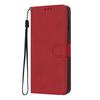 Applicable, Samsung S26FE lychee pattern leather case S26edge solid color card flip wallet mobile phone case