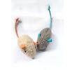 5pcs Random Pet Toy Catnip Mice Cats Toys Fun Plush Mouse Cat Toy for Kitten Colorful Cute Plush Interactive False Mouse Pet Cat