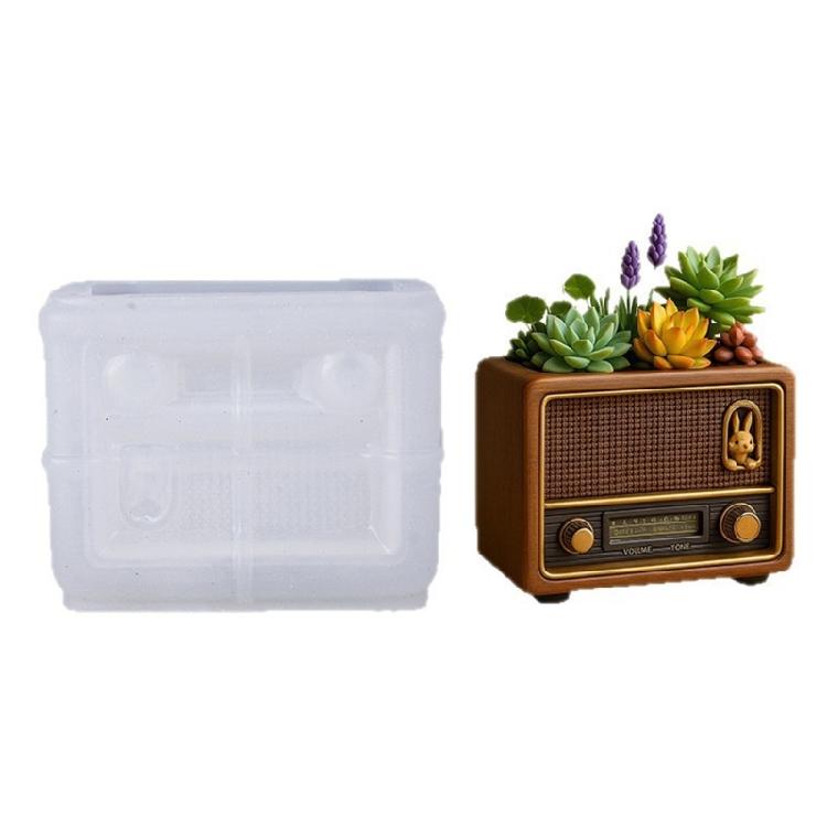 

Detailed Silicone Radio Cup Mould For Enthusiasts Crafting Or Plasters Items 1