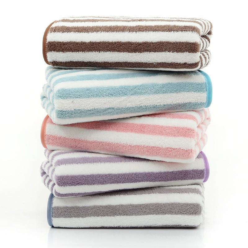 Coral fleece small towel, household children's face washing and bathing square towel, soft and non-shedding small face towel