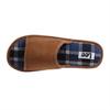 Lee Mens Radcliff Plaid Leather Slippers