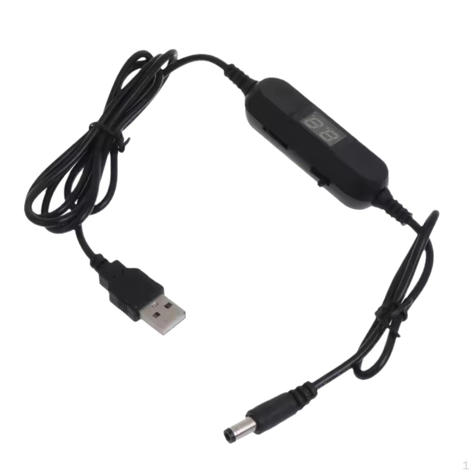 

5V 1.2V USB Converter Cable Power Supply Cord LED 130cm Regulator for Lights Toys without Connectors