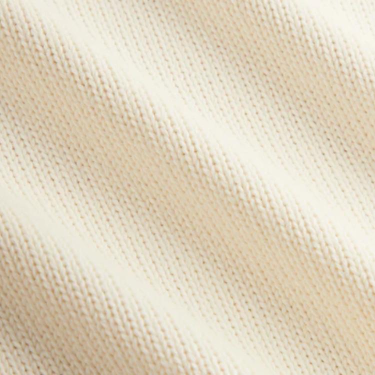 Kith For Mickey & Friends Minnie K Crewneck Sweater Sandrift Unisex Tops Cream KHM031717-104