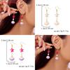 Beach Shell Earrings For Women Summer Ocean Style Fashion Jewelry With Electroplated Finish