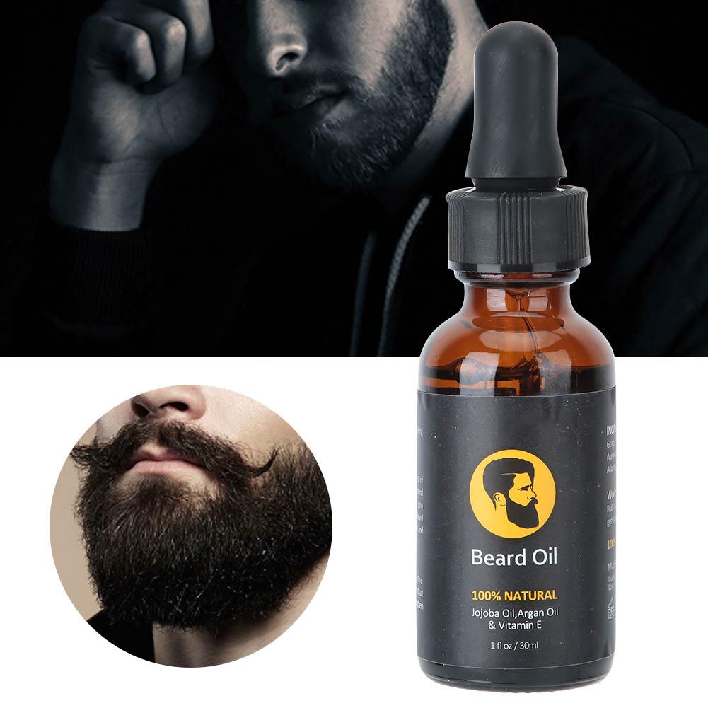 30ml Men Nourishing Beard Oil Beard Growth Soft Moisturizing Beard Care Oil(30ml )