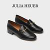 Klassische bequeme Slipper mit Pferdegebiss und Ein-Pedal-Design für Pendlerinnen